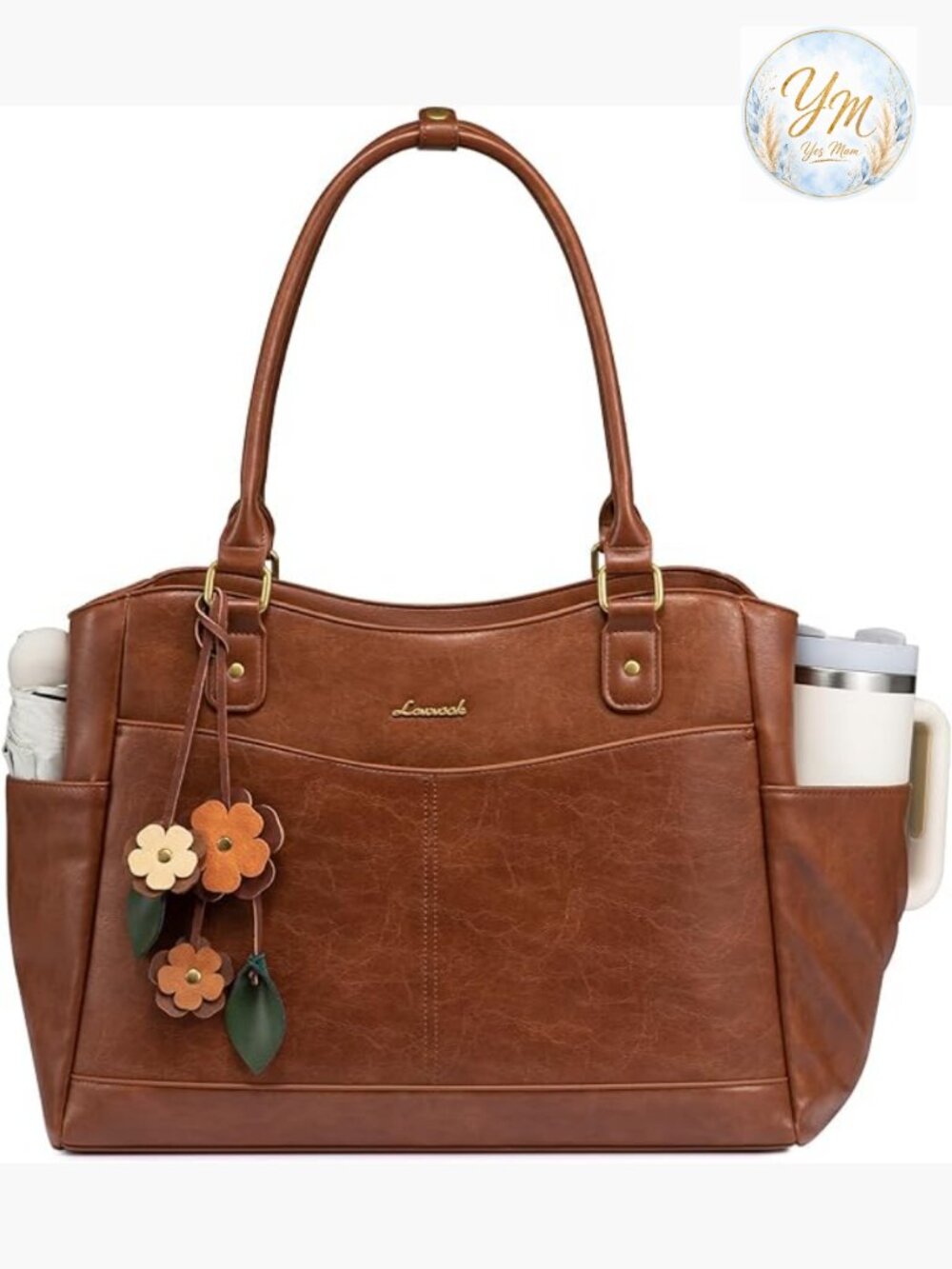Vintage Work Laptop Tote Bag Computer Office Teacher Bag